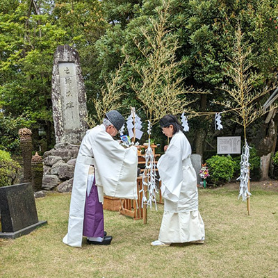 加治木高校記念式典